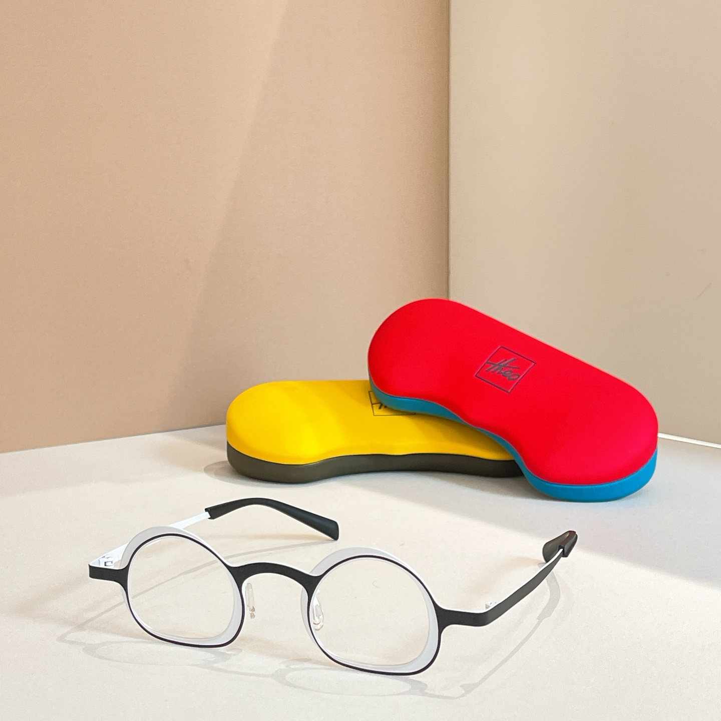 THEO⚜️⚜️⚜️MODEL：399⚜️⚜️⚜️钛~~光学镜,盒子➕15