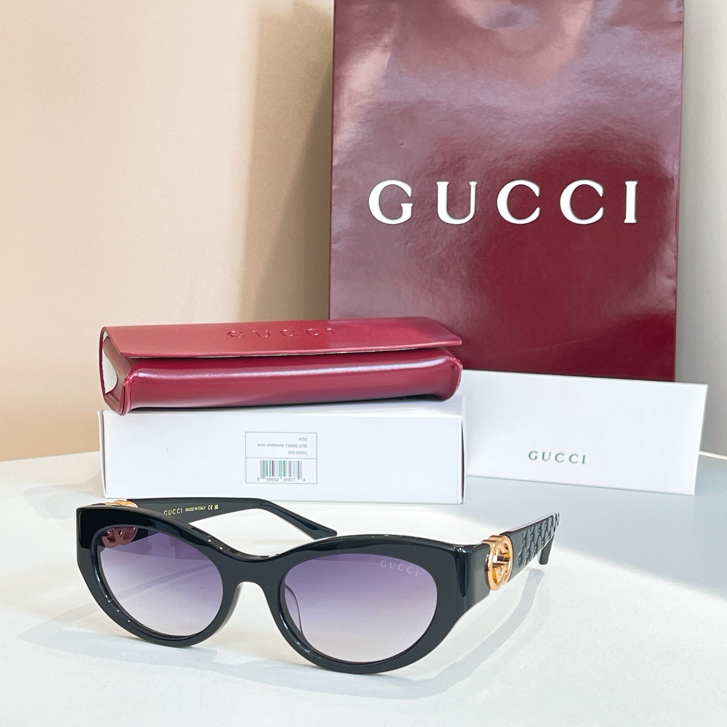 GUCC* MODELO: GG1409 TALLA: 53口20-145🉐155