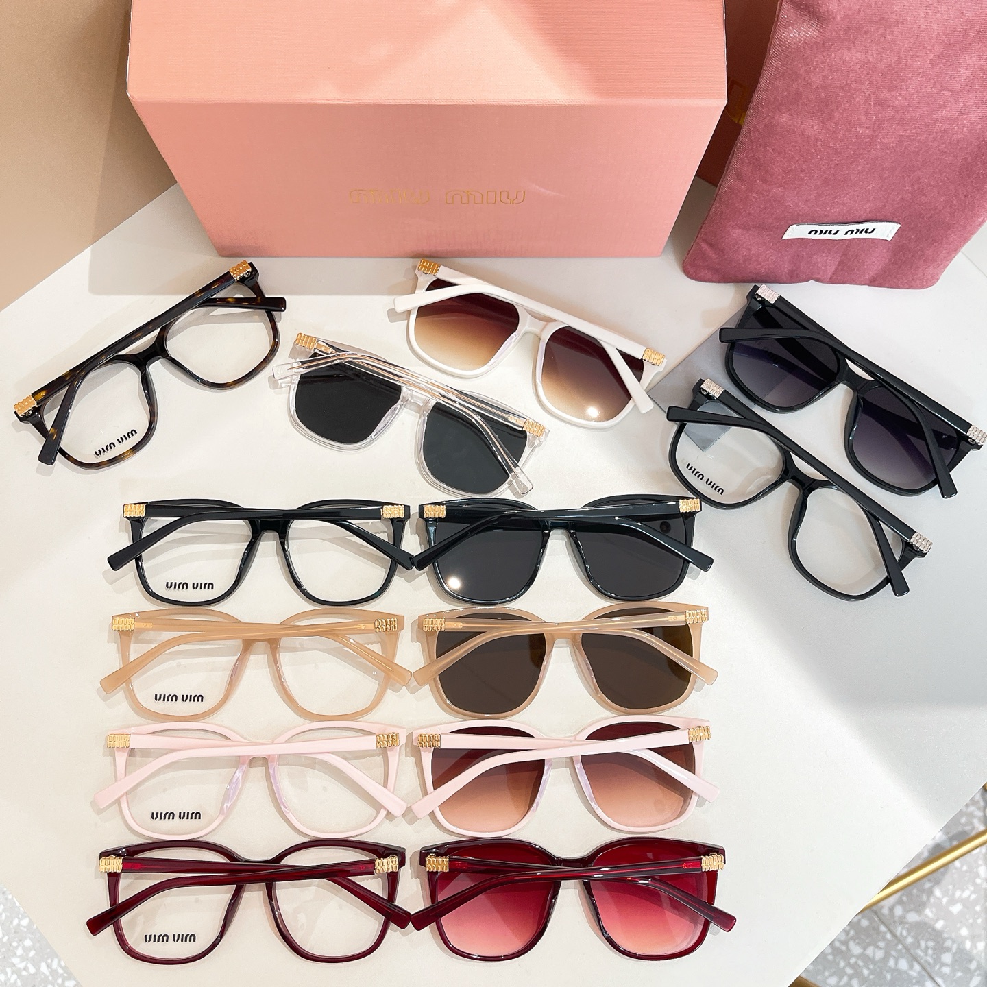 MIU MI*🎀🎀🎀MODELVMU 62ZS🎀🎀🎀SIZE：54口16-145🎀🎀🎀