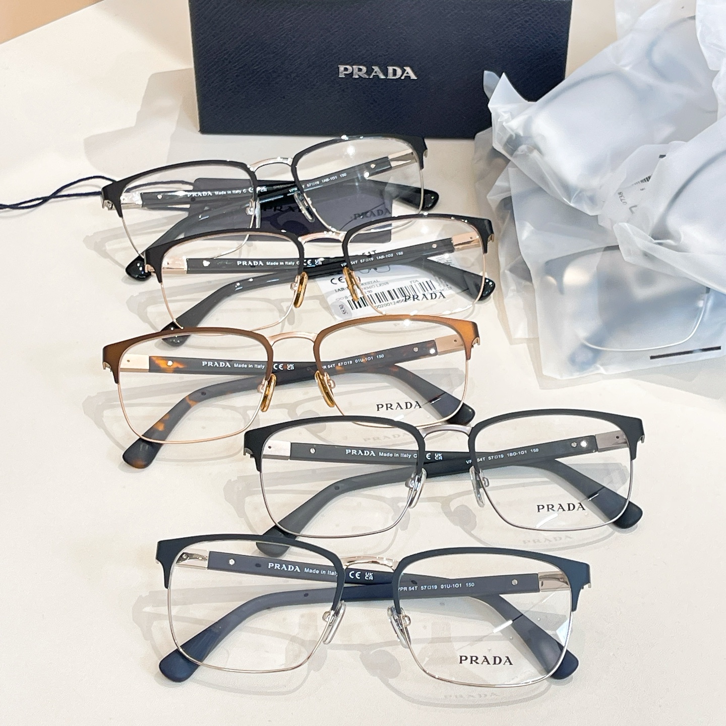 PRADA✨✨✨MODEL：VPR 54T ✨✨✨SIZE：57口19-150 ✨✨✨高版本～～ 