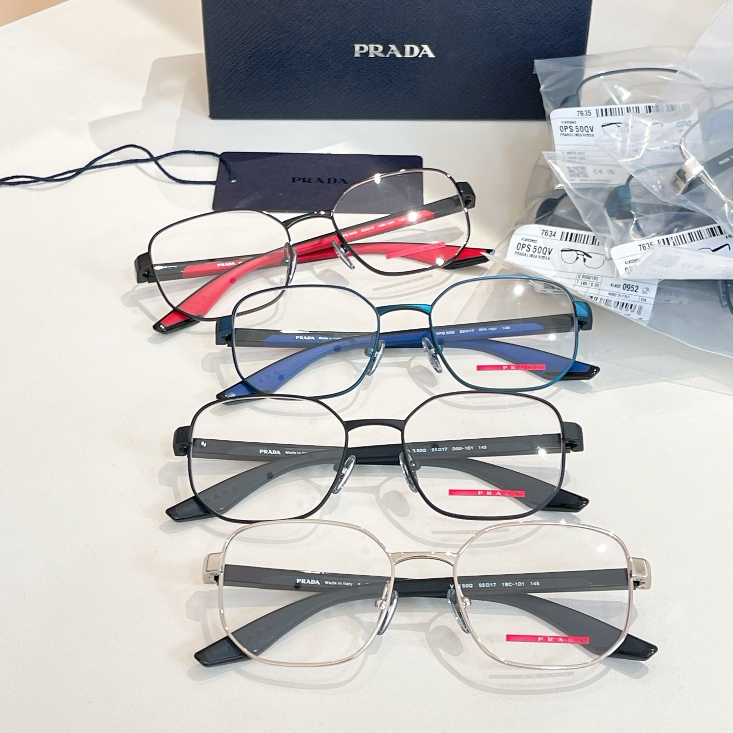 PRADA✨✨✨MODEL：VPS 50Q ✨✨✨SIZE：55口17-145 ✨✨✨高版本～～ 