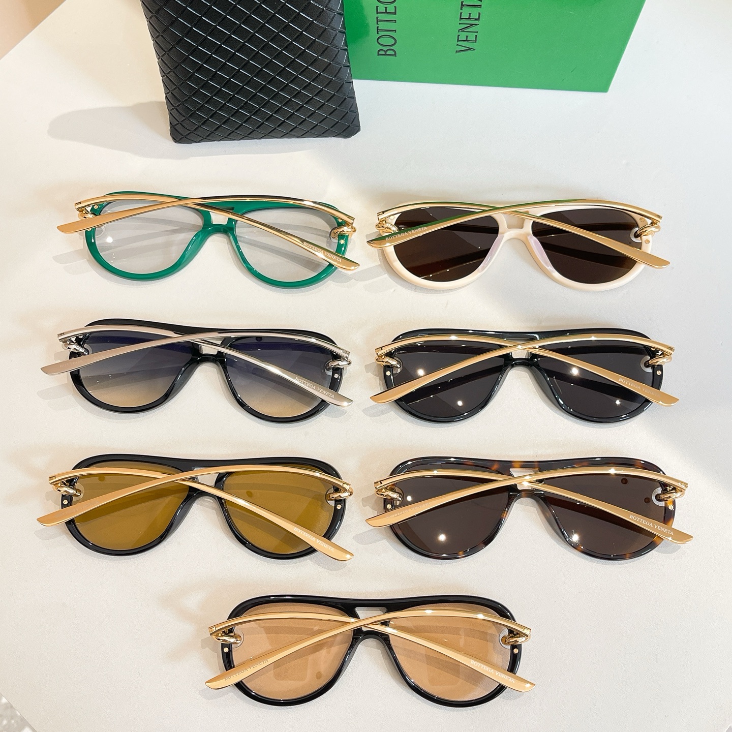 BOTTEGA VENET*🌟🌟🌟MODEL：BV1418S🌟🌟🌟SIZE：58口15-145🌟🌟🌟