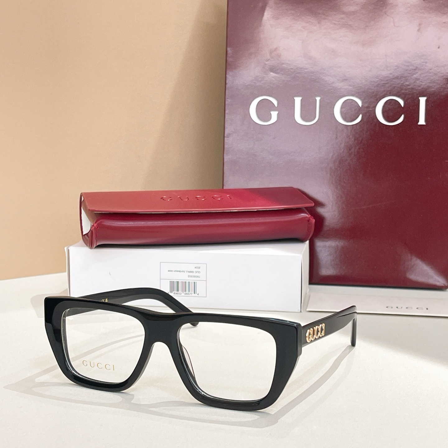 GUCC*🐝🐝🐝MODEL：GG1724O🐝🐝🐝SIZE：52口16-140🐝🐝🐝