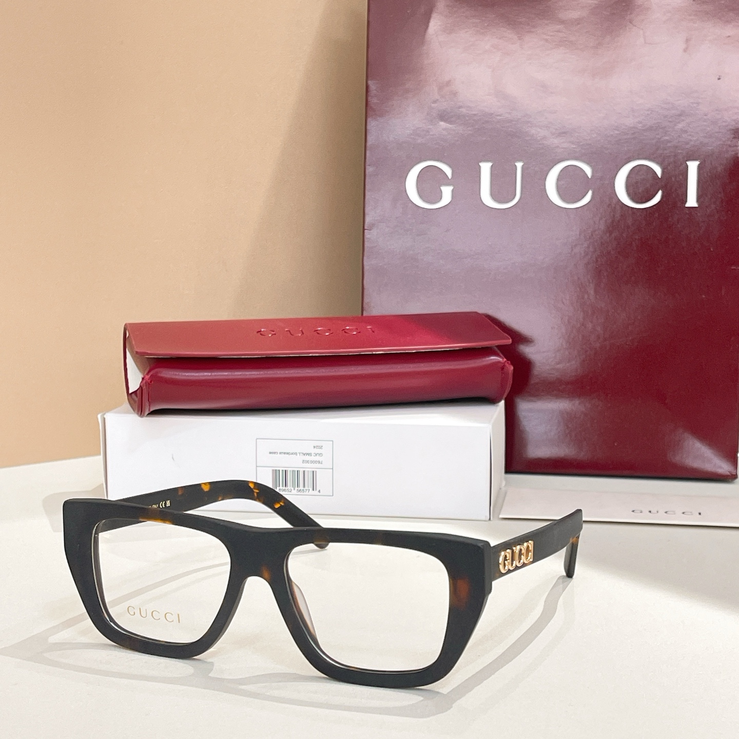 GUCC*🐝🐝🐝MODEL：GG1724O🐝🐝🐝SIZE：52口16-140🐝🐝🐝