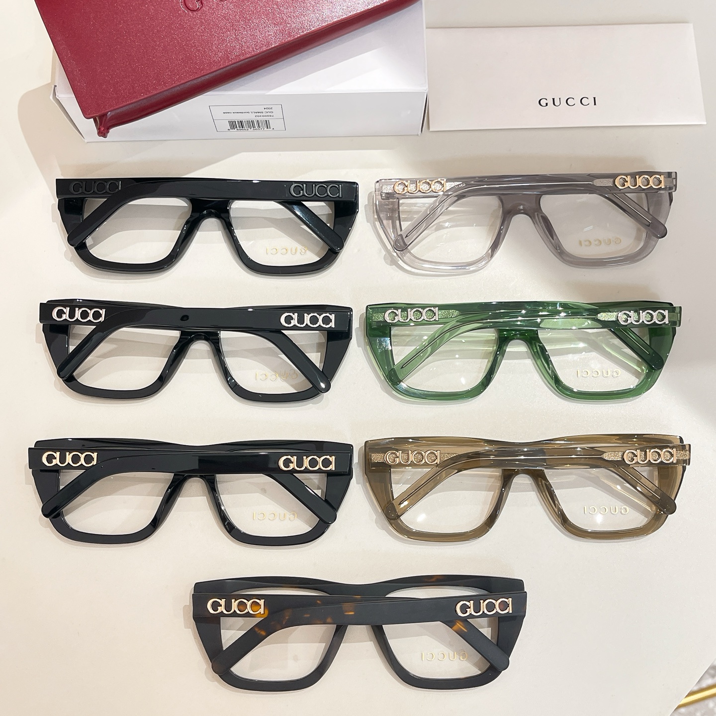 GUCC*🐝🐝🐝MODEL：GG1724O🐝🐝🐝SIZE：52口16-140🐝🐝🐝