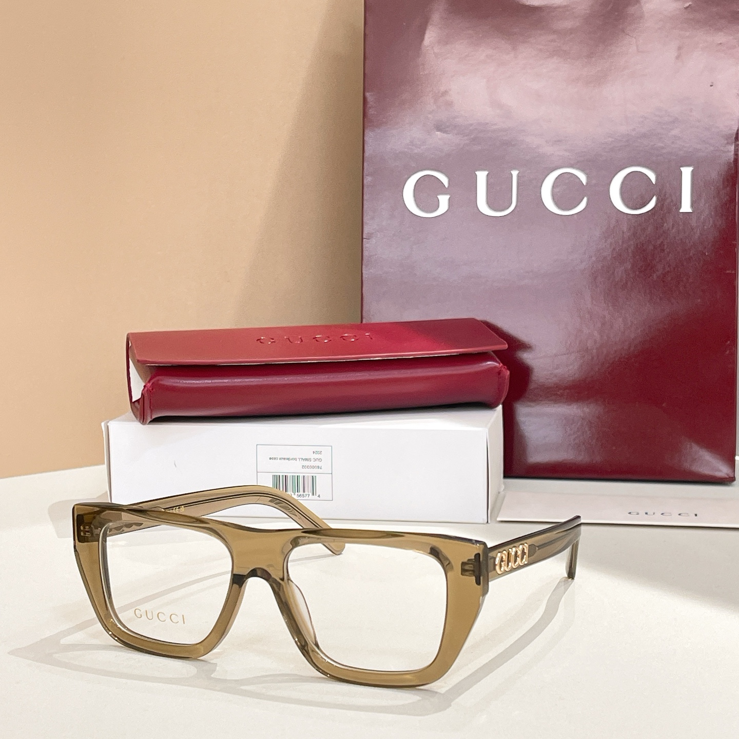 GUCC*🐝🐝🐝MODEL：GG1724O🐝🐝🐝SIZE：52口16-140🐝🐝🐝