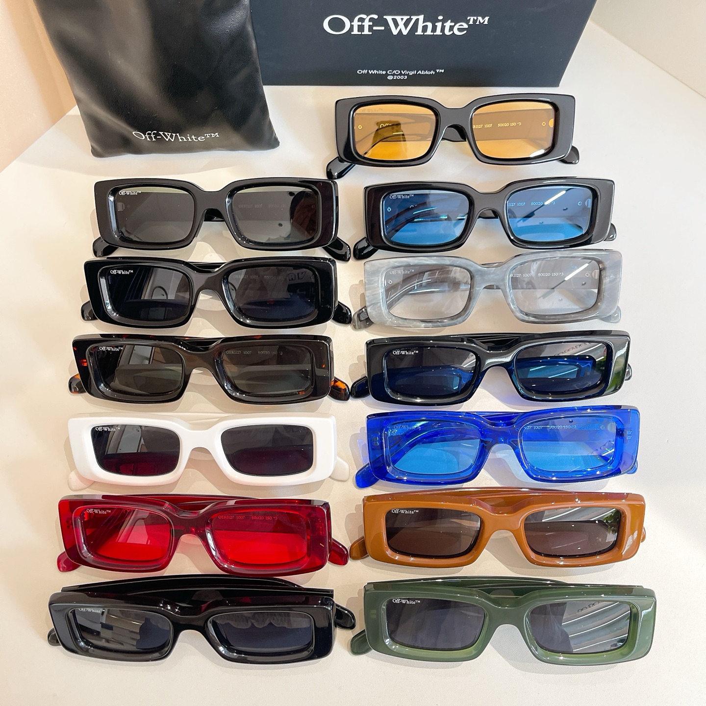 OFF WHITE🍂🍂🍂MODELOERI127 1007🍂🍂🍂SIZE50口20-150🍂🍂🍂