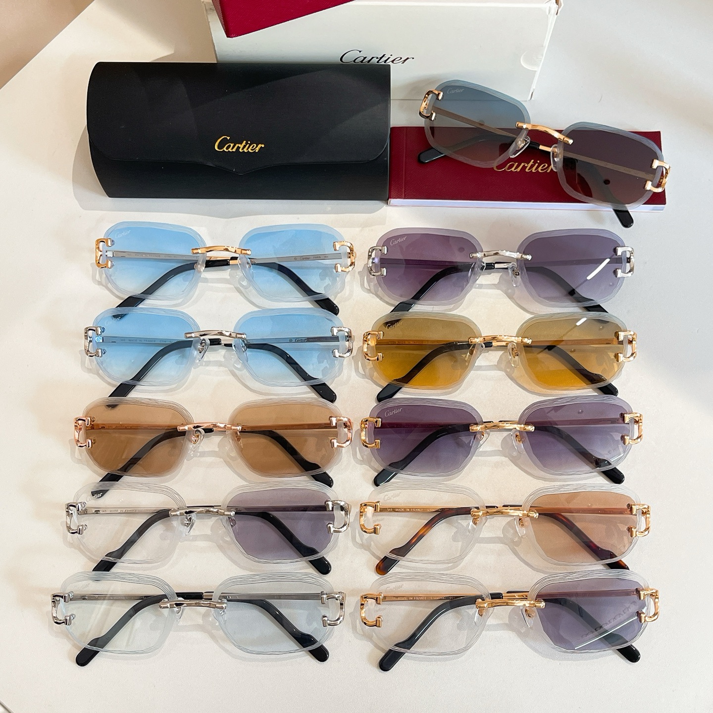 Cartie*✨✨✨MODEL：CT06116J✨✨✨SIZE  140✨✨✨太阳镜，变色片