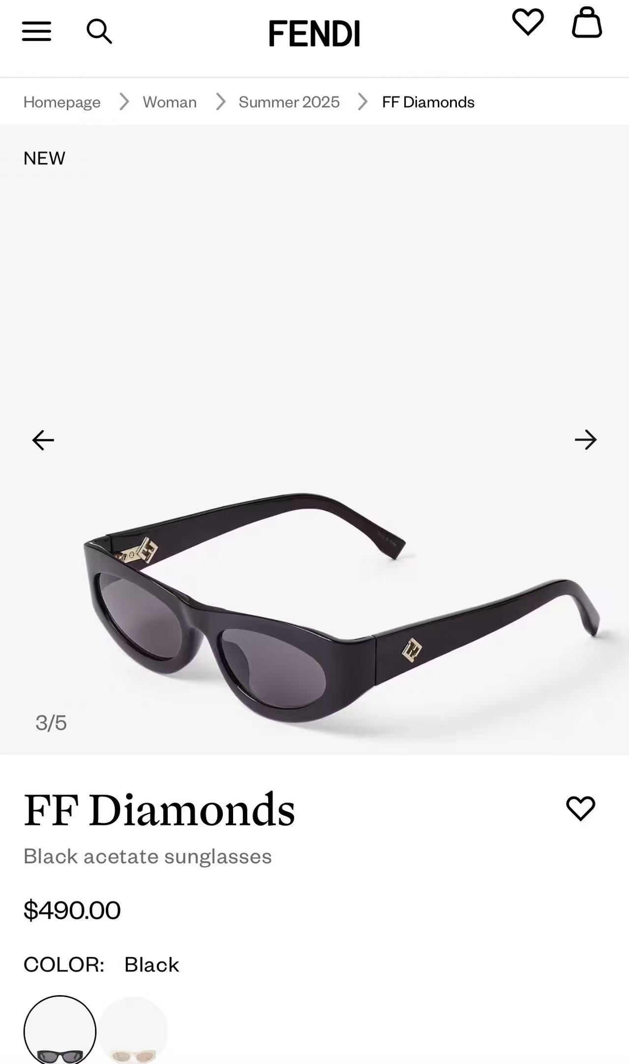 FEND*✨✨✨MODEL FE40118✨✨✨SIZE53口20-145✨✨✨ 