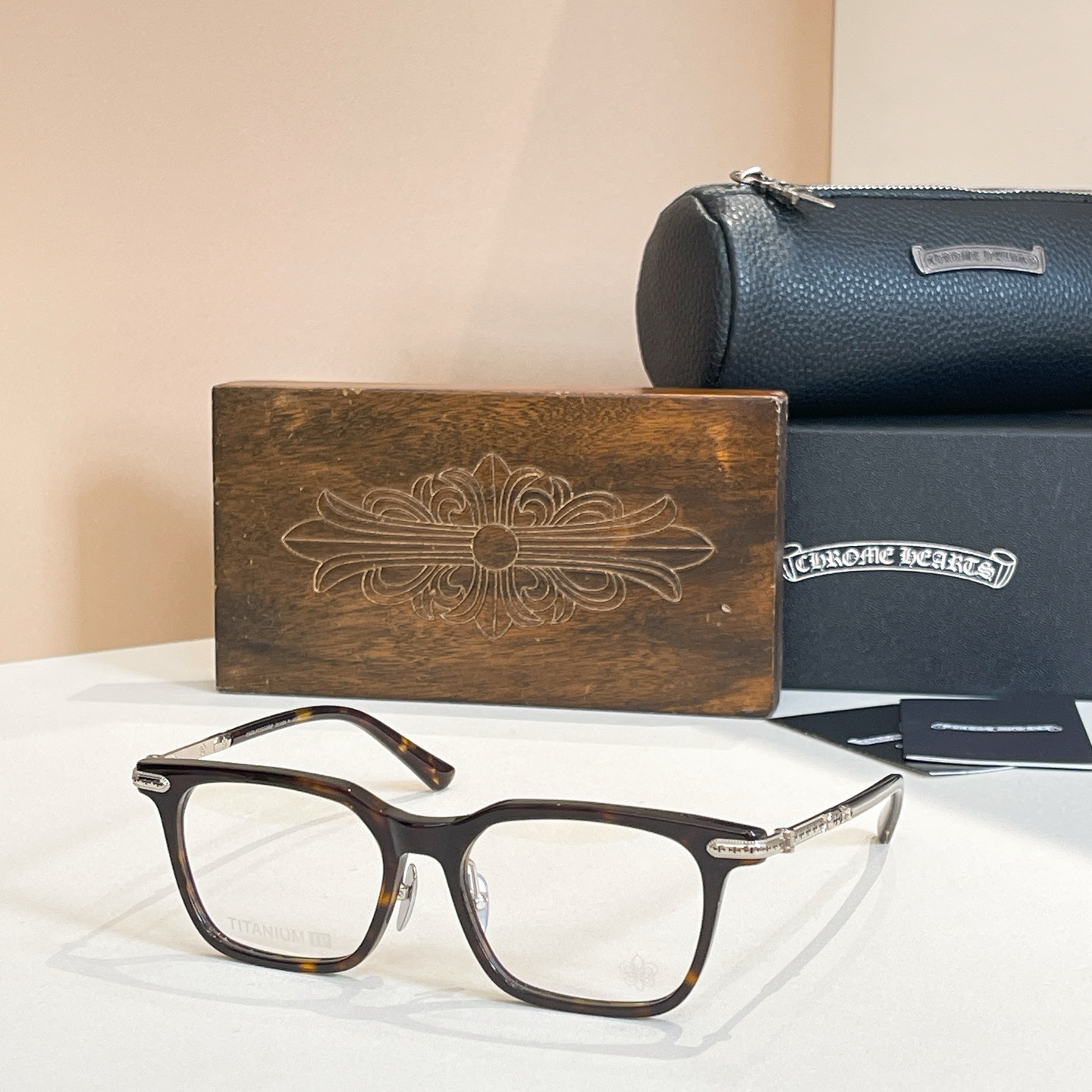 CHROME HEART*⚜️⚜️⚜️MODEL SPUR EM⚜️⚜️⚜️SIZE 53口19-148