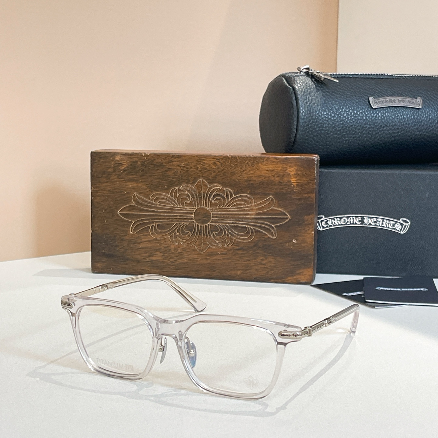 CHROME HEART*⚜️⚜️⚜️MODEL SPUR EM⚜️⚜️⚜️SIZE 53口19-148