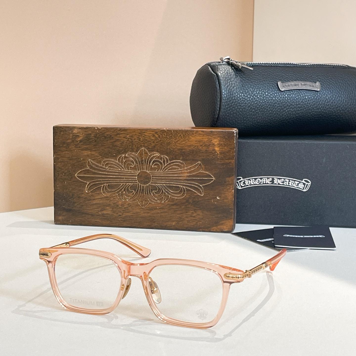 CHROME HEART*⚜️⚜️⚜️MODEL SPUR EM⚜️⚜️⚜️SIZE 53口19-148