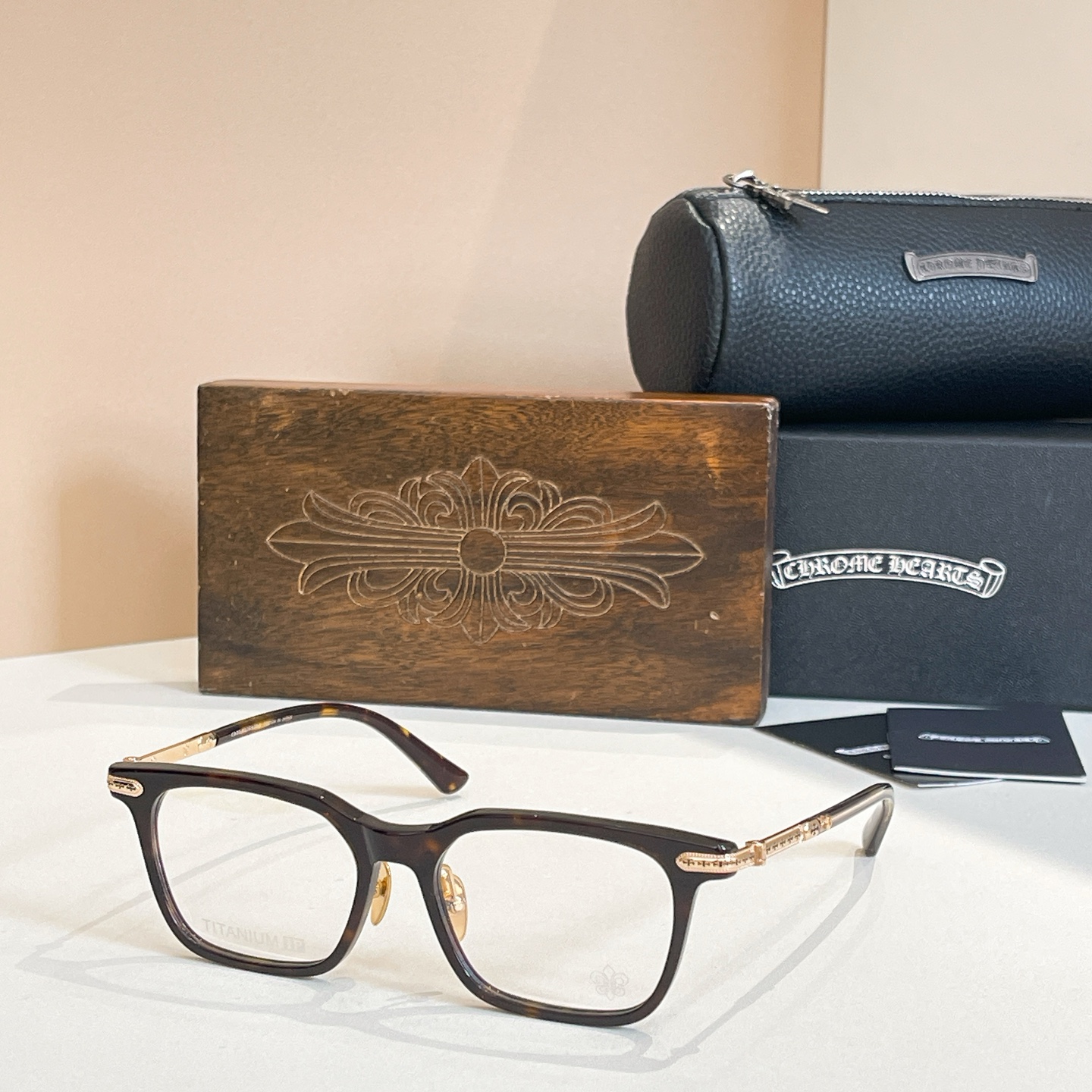 CHROME HEART*⚜️⚜️⚜️MODEL SPUR EM⚜️⚜️⚜️SIZE 53口19-148