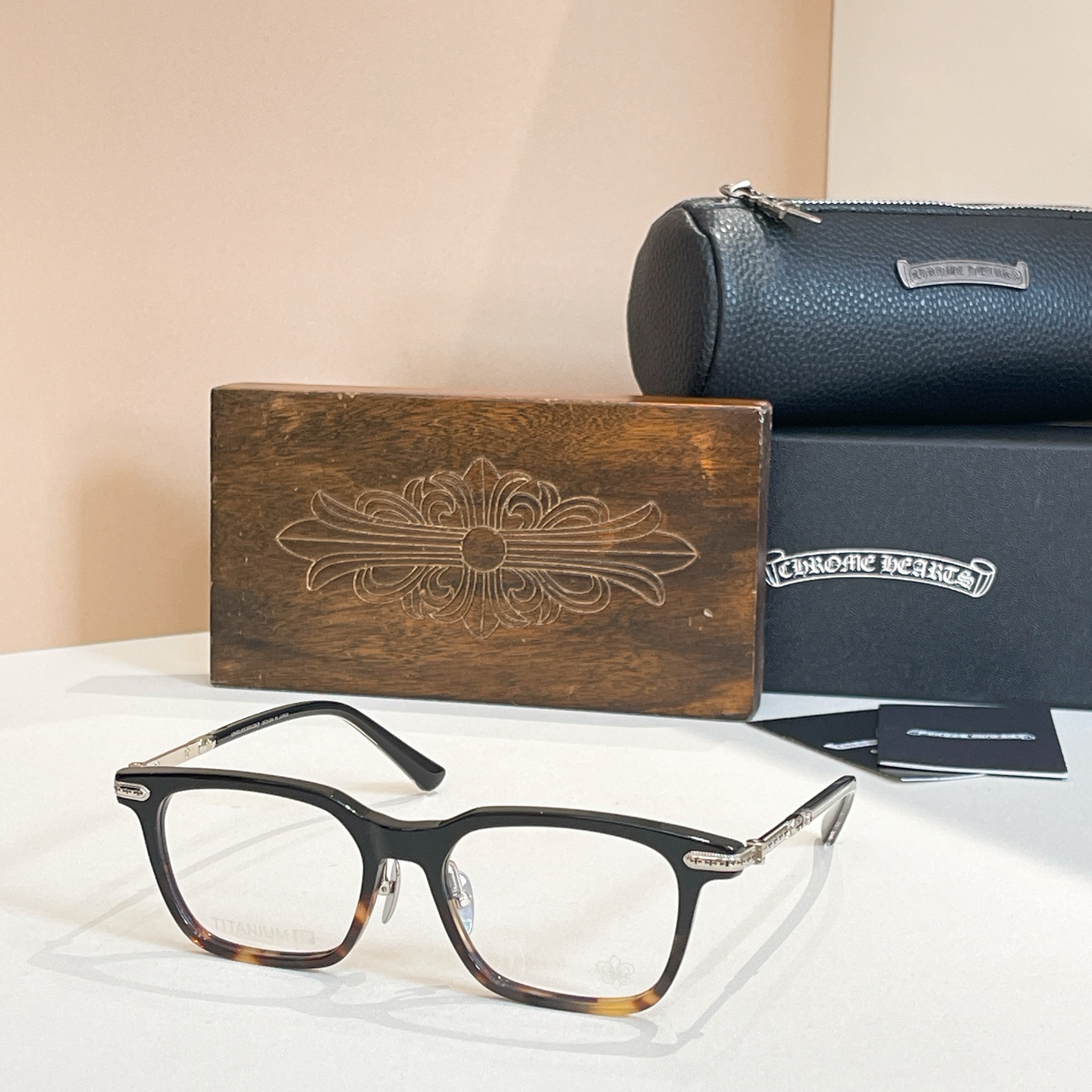 CHROME HEART*⚜️⚜️⚜️MODEL SPUR EM⚜️⚜️⚜️SIZE 53口19-148