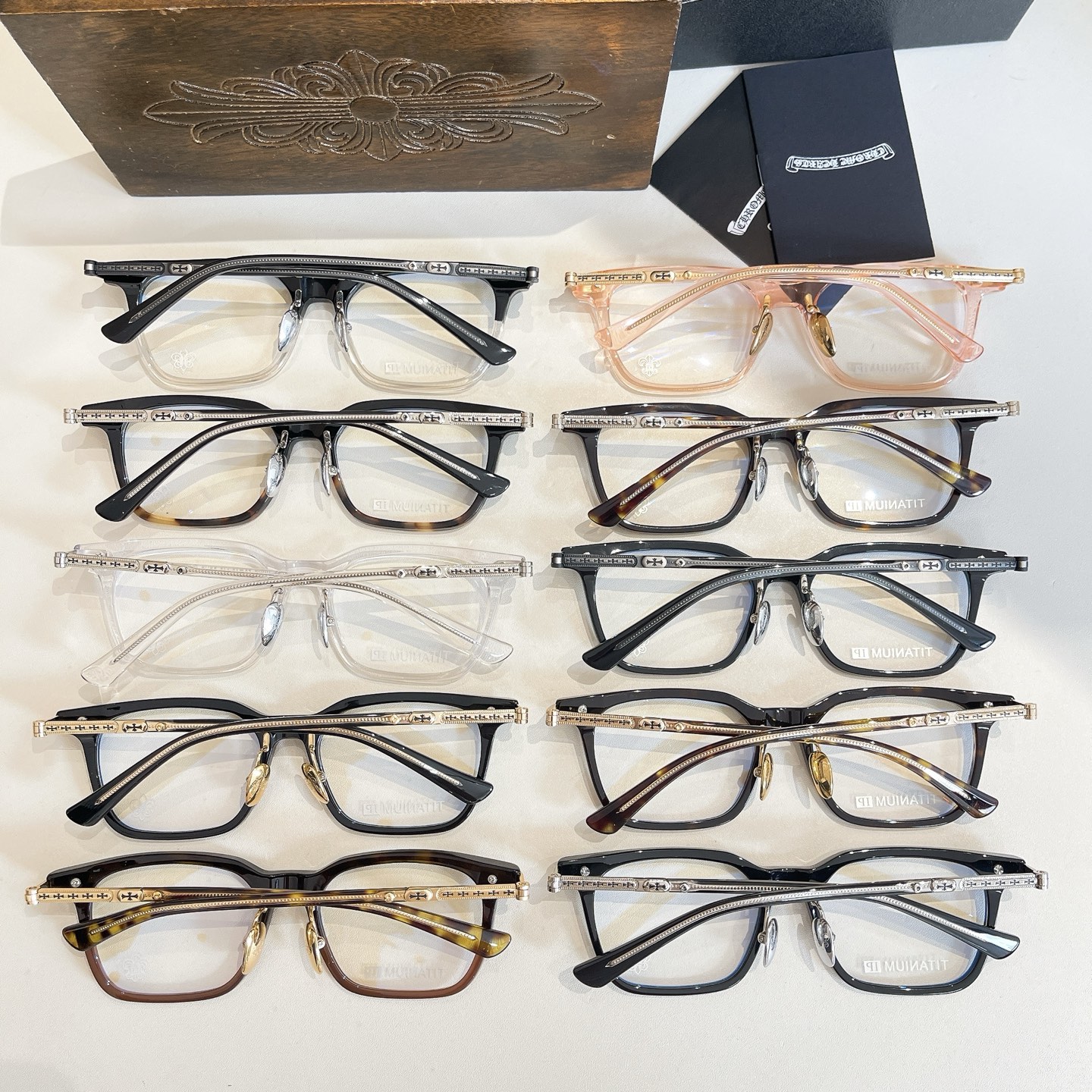 CHROME HEART*⚜️⚜️⚜️MODEL SPUR EM⚜️⚜️⚜️SIZE 53口19-148