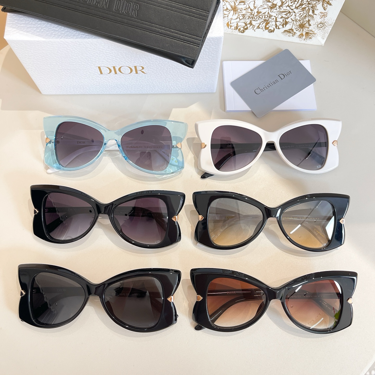 DIO*🌟🌟🌟MODEL：DiorButterfly S1I🌟🌟🌟SIZE：53口16-145🌟🌟🌟