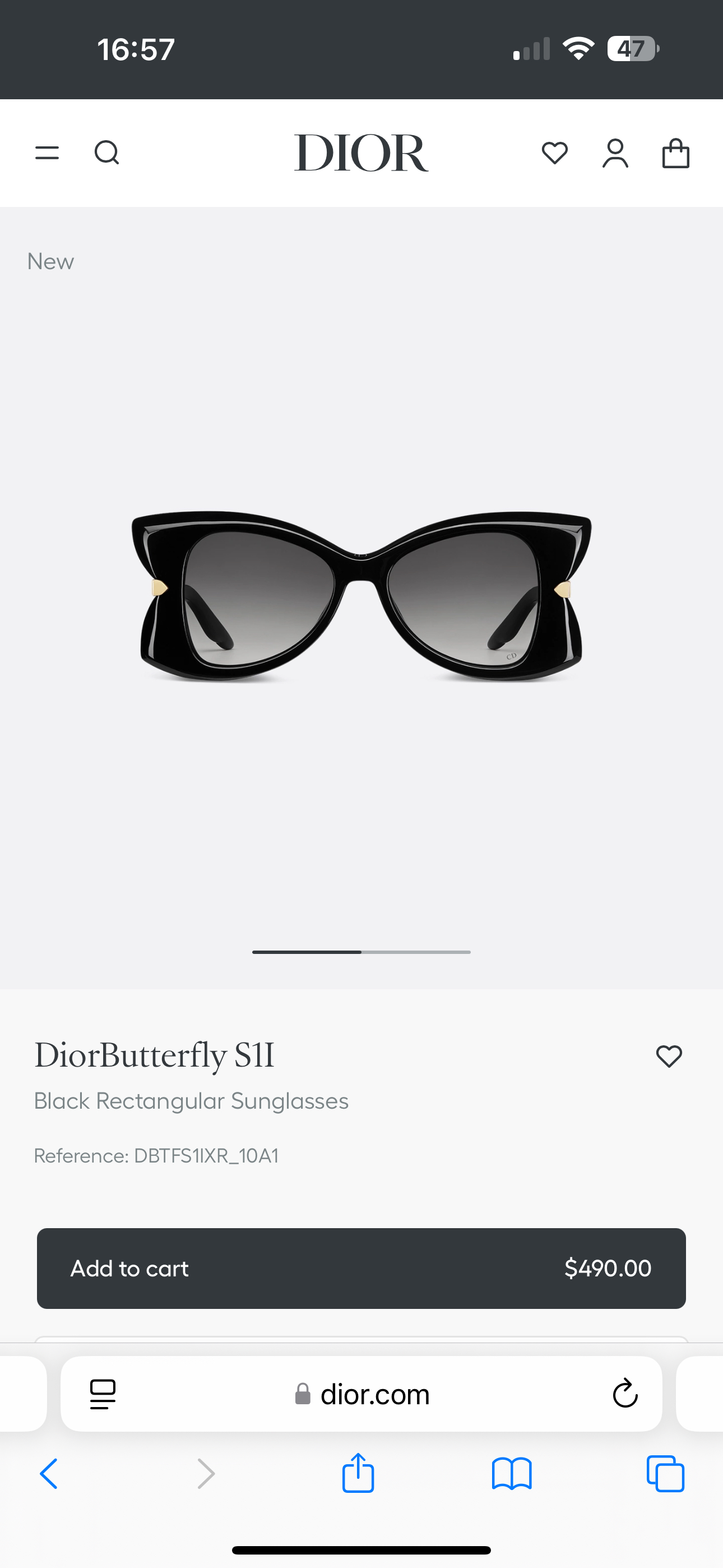 DIO*🌟🌟🌟MODEL：DiorButterfly S1I🌟🌟🌟SIZE：53口16-145🌟🌟🌟