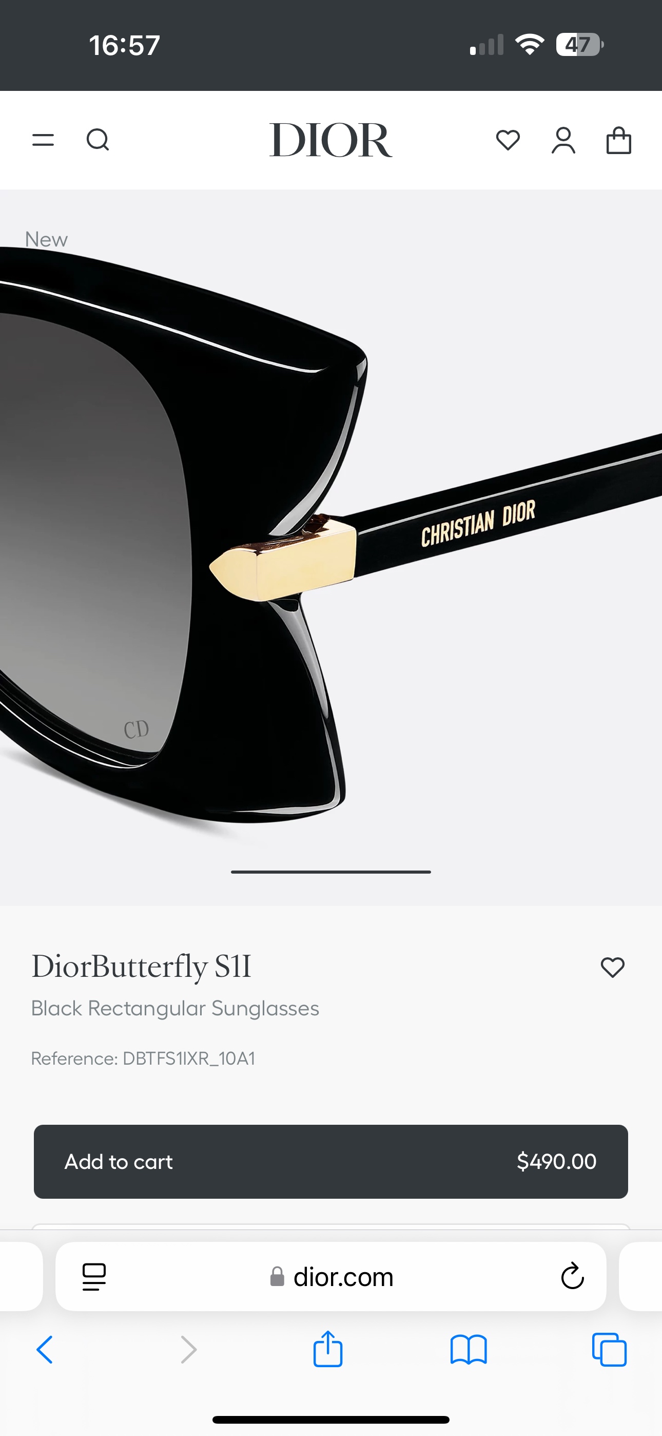 DIO*🌟🌟🌟MODEL：DiorButterfly S1I🌟🌟🌟SIZE：53口16-145🌟🌟🌟