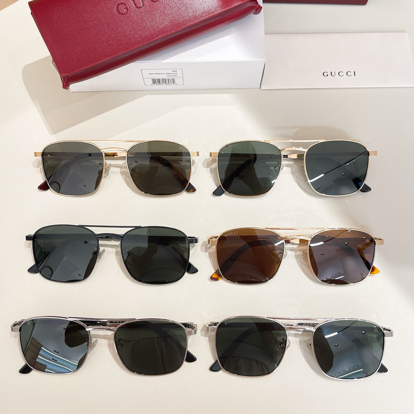 GUCC*🐝🐝🐝MODEL：G1881S🐝🐝🐝SIZE：54口18-145🐝🐝🐝