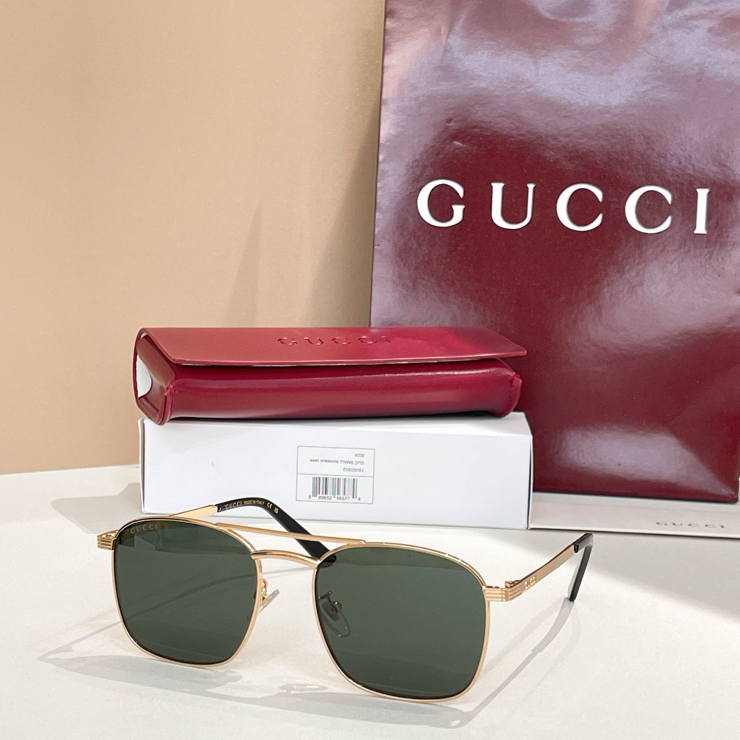 GUCC*🐝🐝🐝MODEL：G1881S🐝🐝🐝SIZE：54口18-145🐝🐝🐝