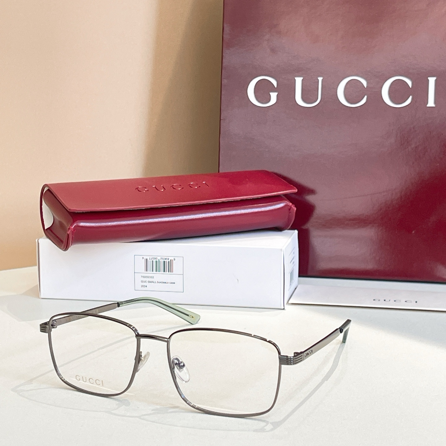 GUCC*🐝🐝🐝MODEL：GG1882O🐝🐝🐝SIZE：54口17-145🐝🐝🐝