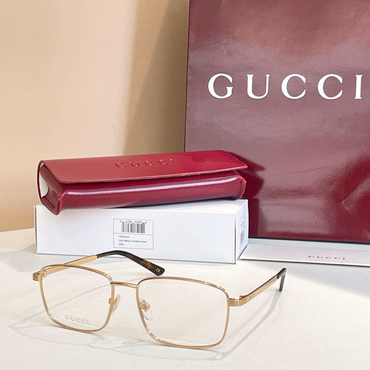 GUCC*🐝🐝🐝MODEL：GG1882O🐝🐝🐝SIZE：54口17-145🐝🐝🐝