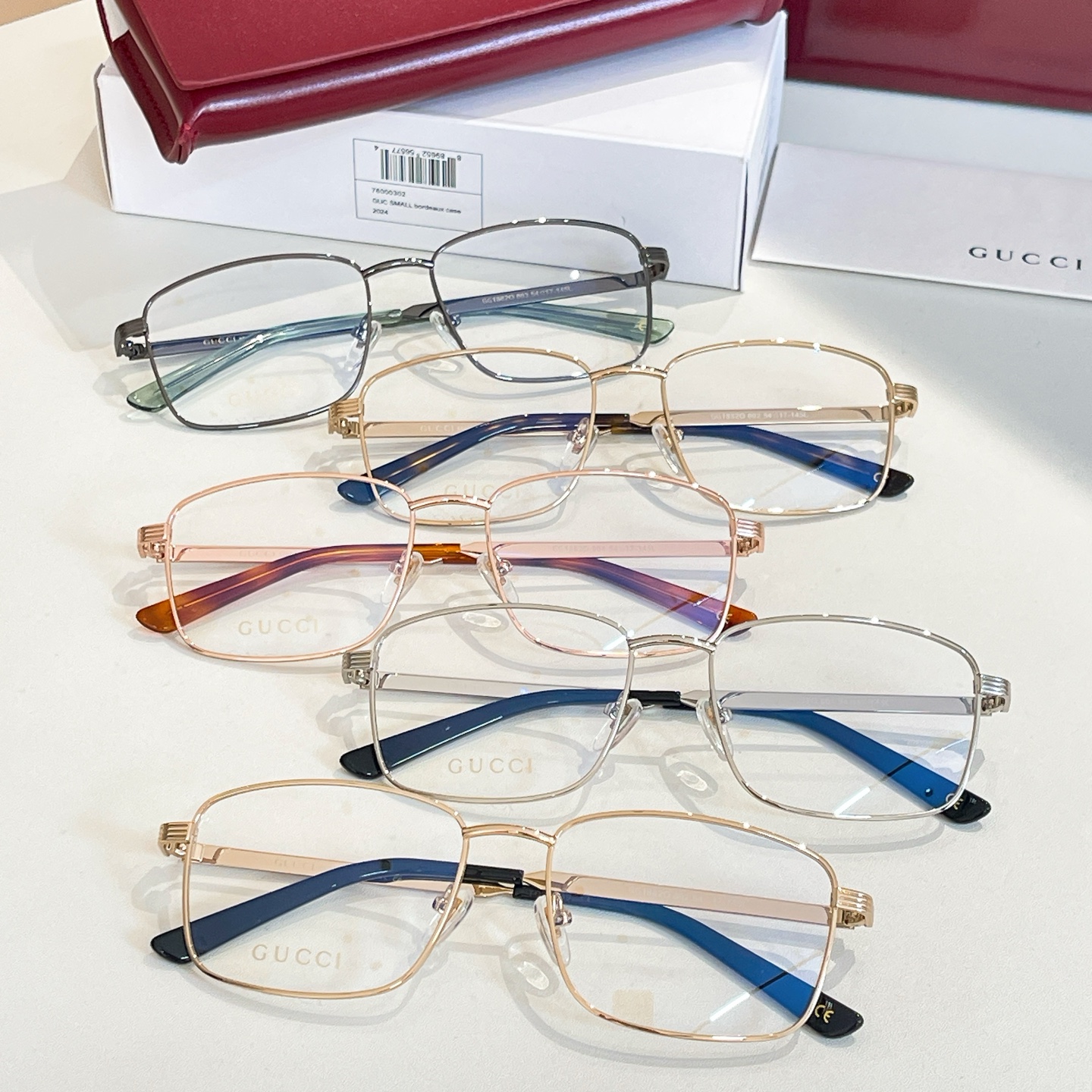 GUCC*🐝🐝🐝MODEL：GG1882O🐝🐝🐝SIZE：54口17-145🐝🐝🐝