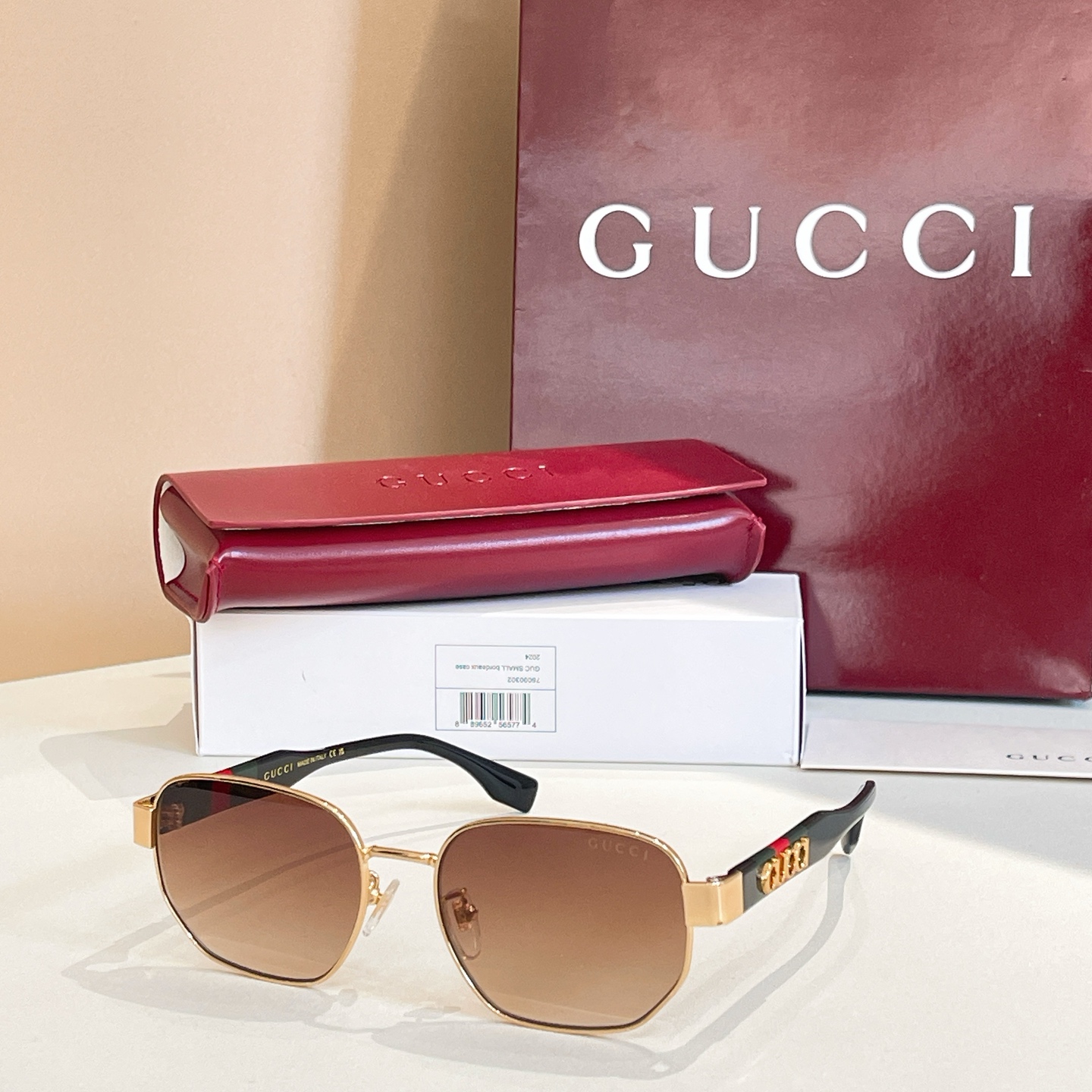 GUCC*🐝🐝🐝MODEL：GG1407🐝🐝🐝SIZE：54口19-145🐝🐝🐝