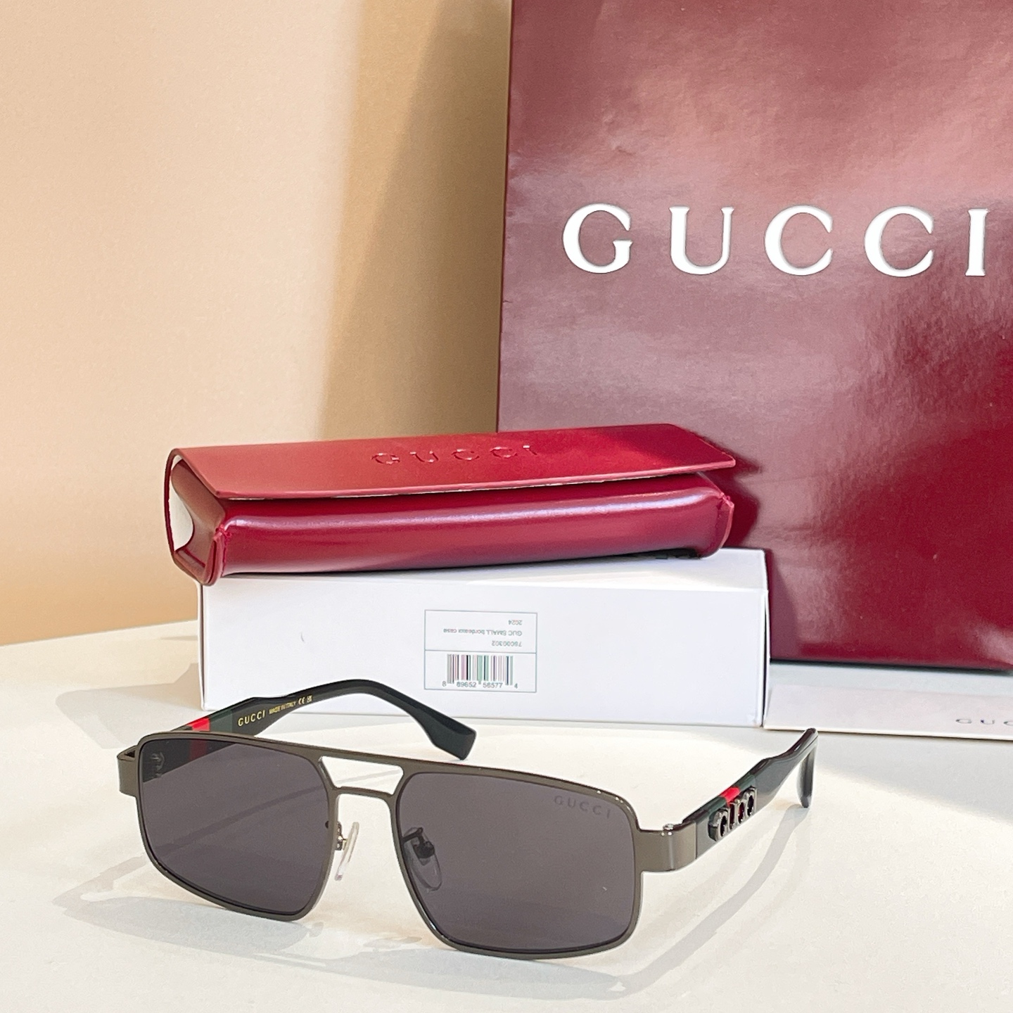 GUCC*🐝🐝🐝MODEL：GG1406🐝🐝🐝SIZE：55口17-145🐝🐝🐝