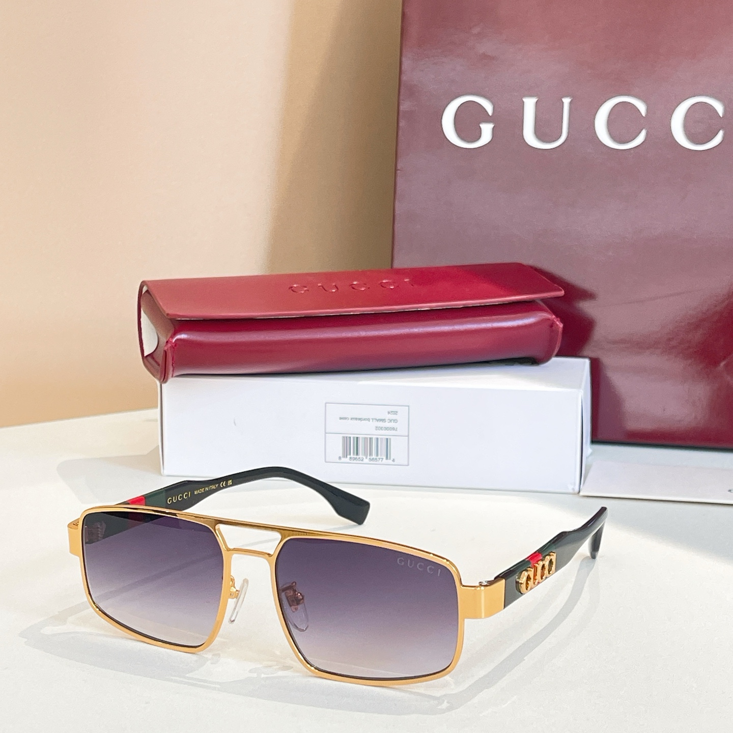 GUCC*🐝🐝🐝MODEL：GG1406🐝🐝🐝SIZE：55口17-145🐝🐝🐝