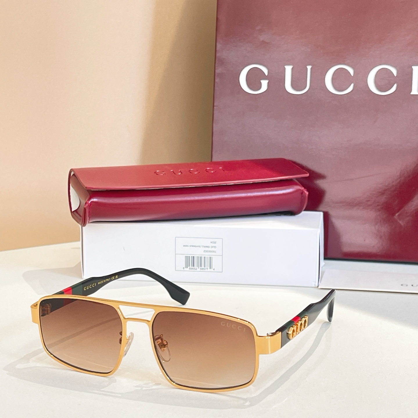 GUCC*🐝🐝🐝MODEL：GG1406🐝🐝🐝SIZE：55口17-145🐝🐝🐝