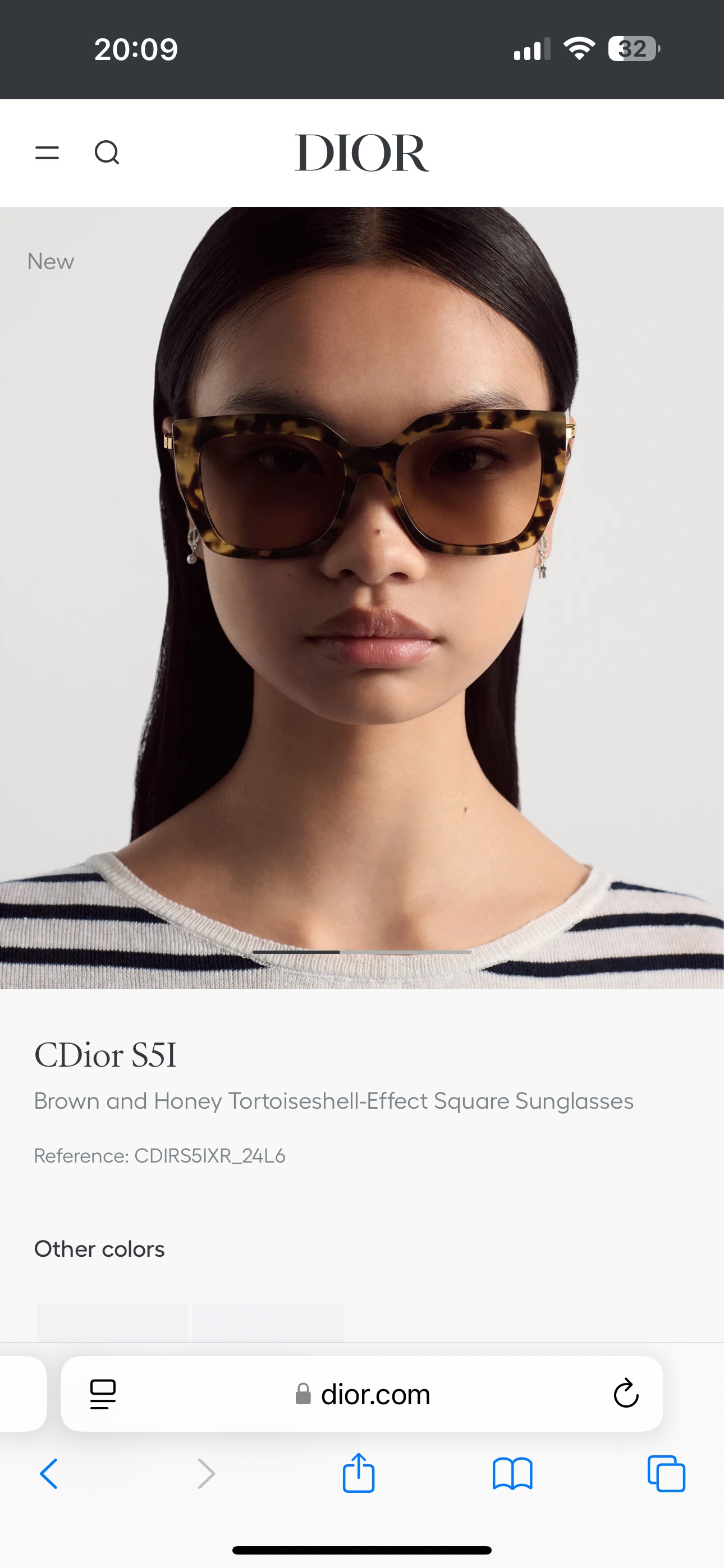 DIO*🌟🌟🌟MODEL：CDior S5I🌟🌟🌟SIZE：55口18-145🌟🌟🌟