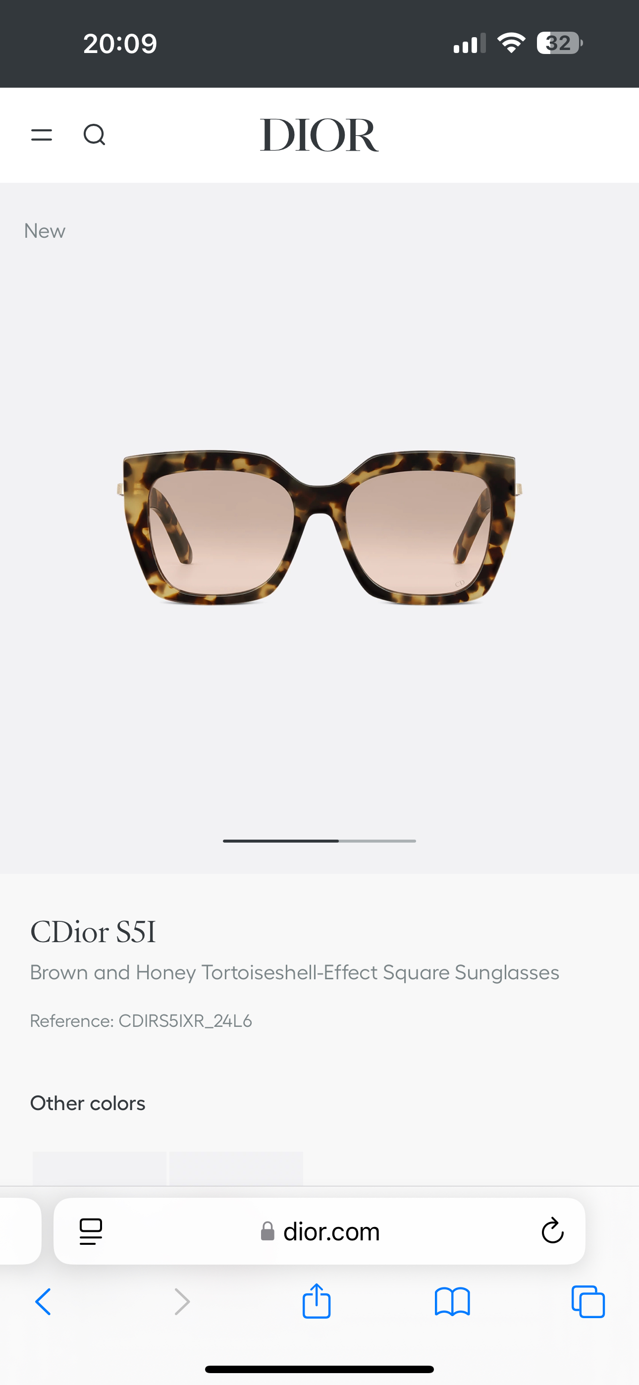 DIO*🌟🌟🌟MODEL：CDior S5I🌟🌟🌟SIZE：55口18-145🌟🌟🌟