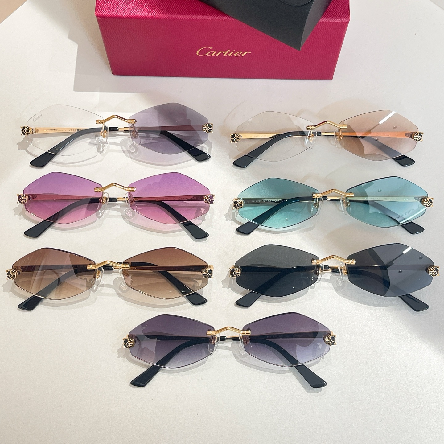 Cartie*✨✨✨MODEL：CT0433S✨✨SIZE  140✨✨✨太阳镜，变色片