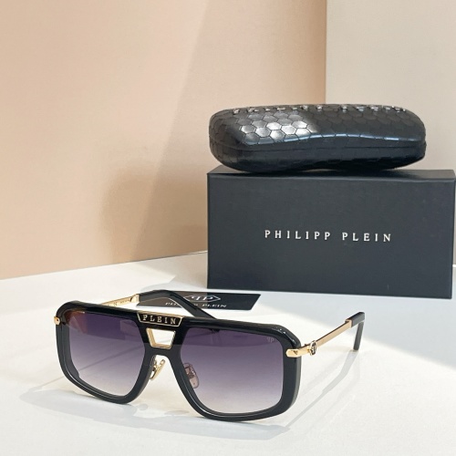 Philipp Plein SPP78M Black Frame Sunglasses, 1350-145 Size, P230 1 Philipp Plein SPP78M Black Frame Sunglasses, 1350-145 Size, P230