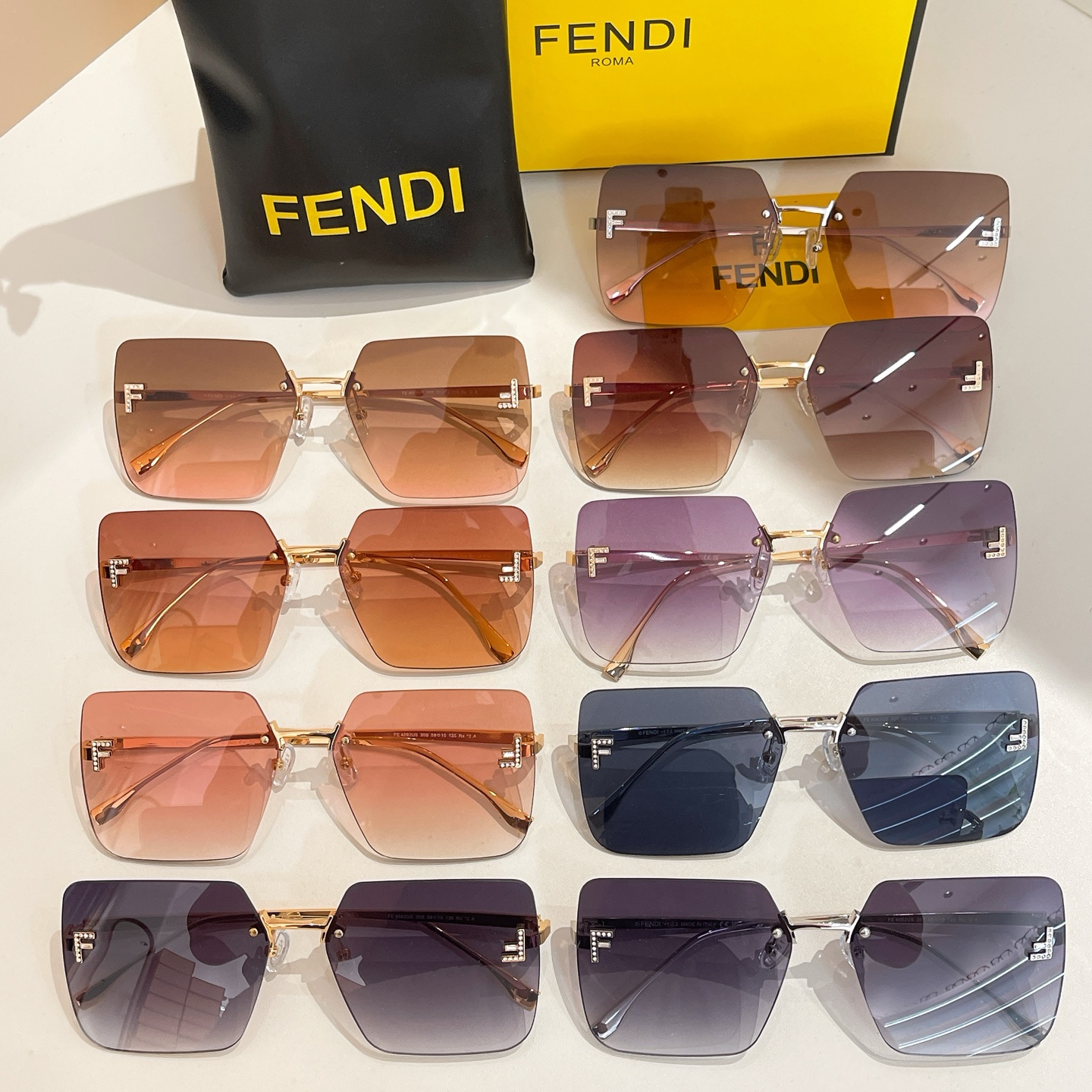 FEND*✨✨✨MODEL FE4082US✨✨✨SIZE59口15-135✨✨✨