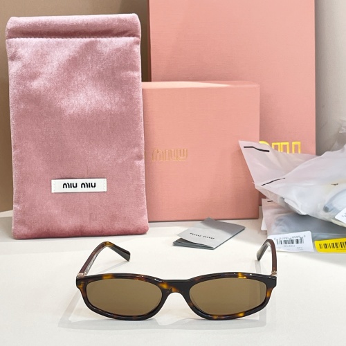 Miu Miu SMU A06 Tortoise Shell Sunglasses With Brown Lenses, 54mm 1 Miu Miu SMU A06 Tortoise Shell Sunglasses With Brown Lenses, 54mm