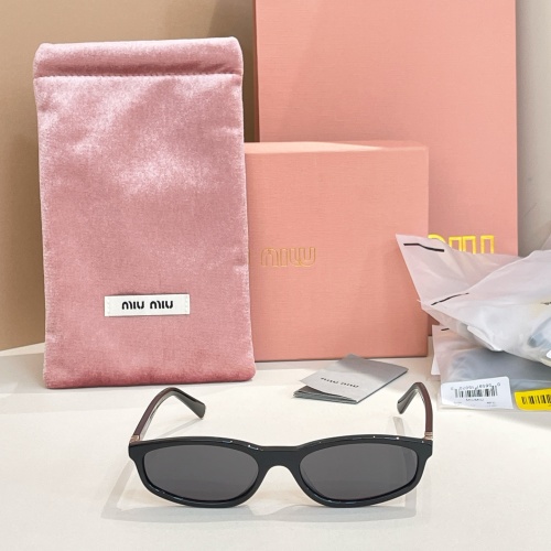Miu Miu SMU A06 Black Frame Sunglasses - 5417-140, Comfortable & Stylish 1 Miu Miu SMU A06 Black Frame Sunglasses - 5417-140, Comfortable & Stylish