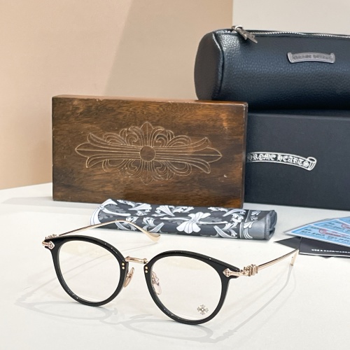 Chrome Hearts FANX HUNEY Optical Glasses - 47mm Lens, Authentic 925 Silver 1 Chrome Hearts FANX HUNEY Optical Glasses - 47mm Lens, Authentic 925 Silver
