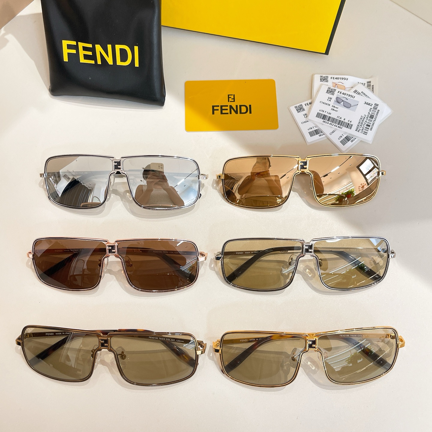 FEND*✨✨✨MODEL FE40195✨✨✨SIZE78口8-120✨✨✨
