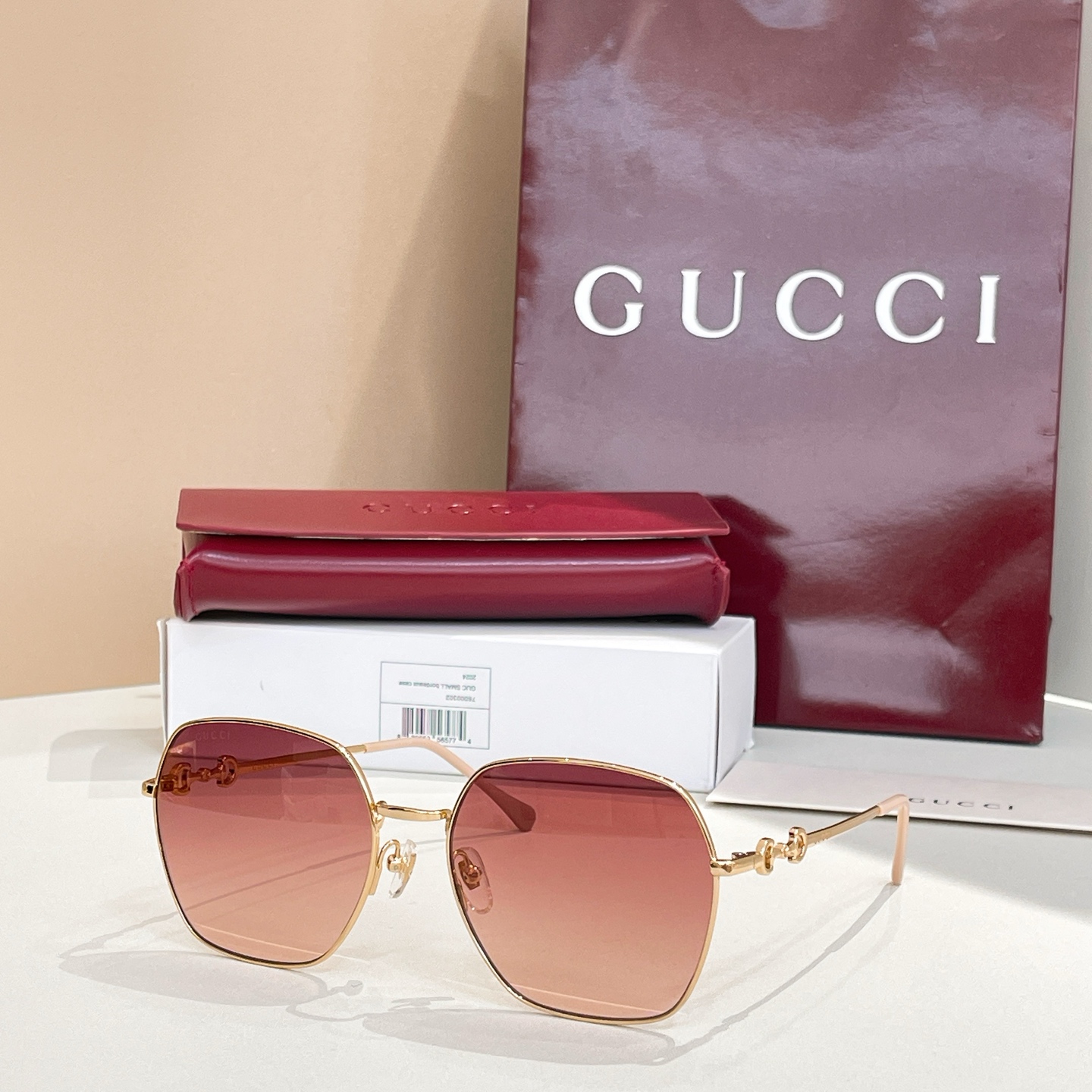 GUCC*🐝🐝🐝MODELGG0882SA🐝🐝🐝SIZE60口16-145🐝🐝🐝