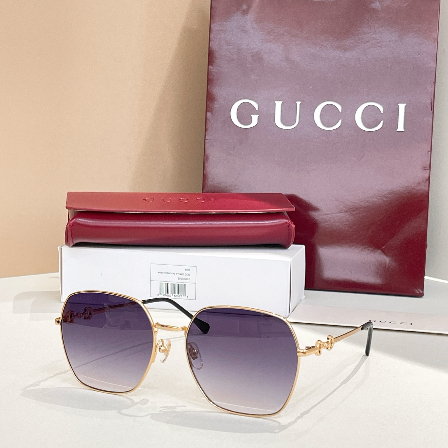 GUCC*🐝🐝🐝MODELGG0882SA🐝🐝🐝SIZE60口16-145🐝🐝🐝