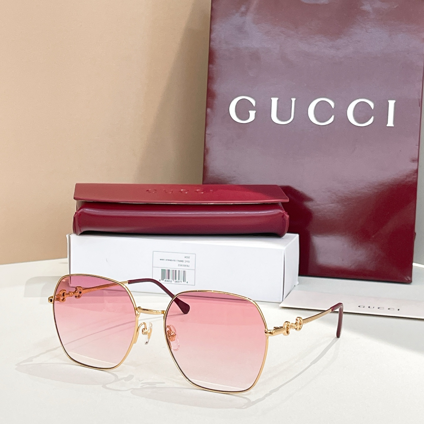 GUCC*🐝🐝🐝MODELGG0882SA🐝🐝🐝SIZE60口16-145🐝🐝🐝