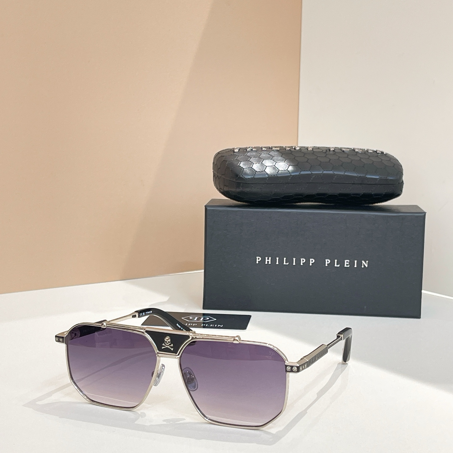 PHILIPP PLEIN🌟🌟🌟MODELVPM🌟🌟🌟SIZE58口14-145 🌟🌟🌟 