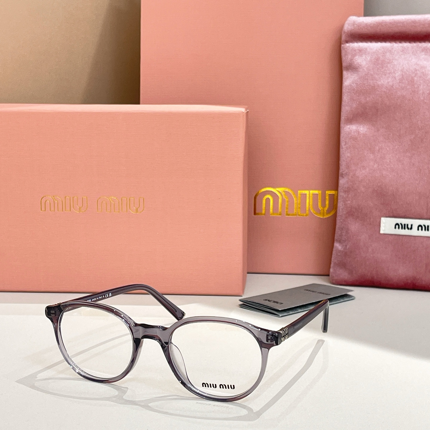 MIU MI*🎀🎀🎀MODELVMU 02W-F🎀🎀🎀SIZE：50口18-140🎀🎀🎀