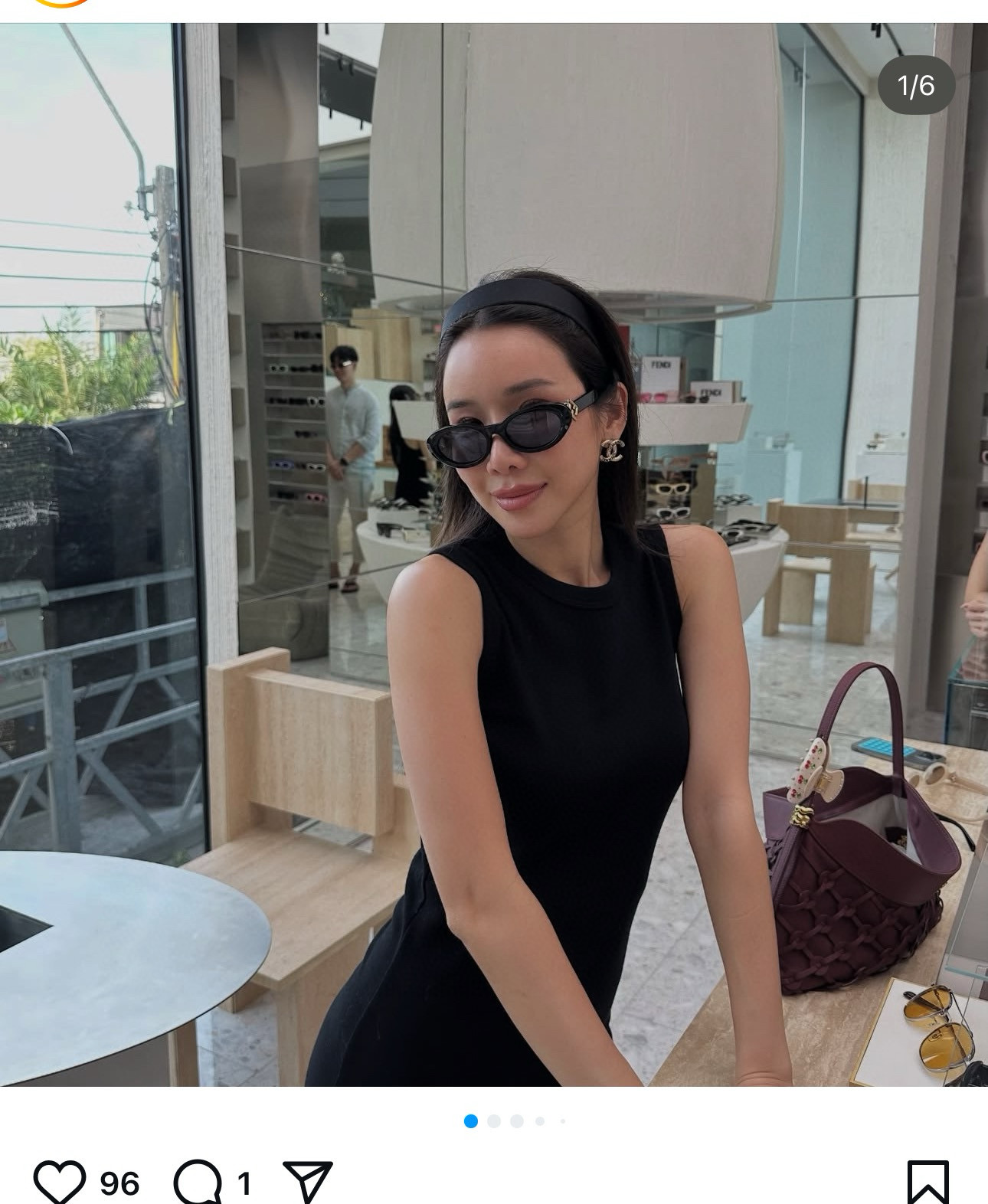 Fendi 芬迪墨镜