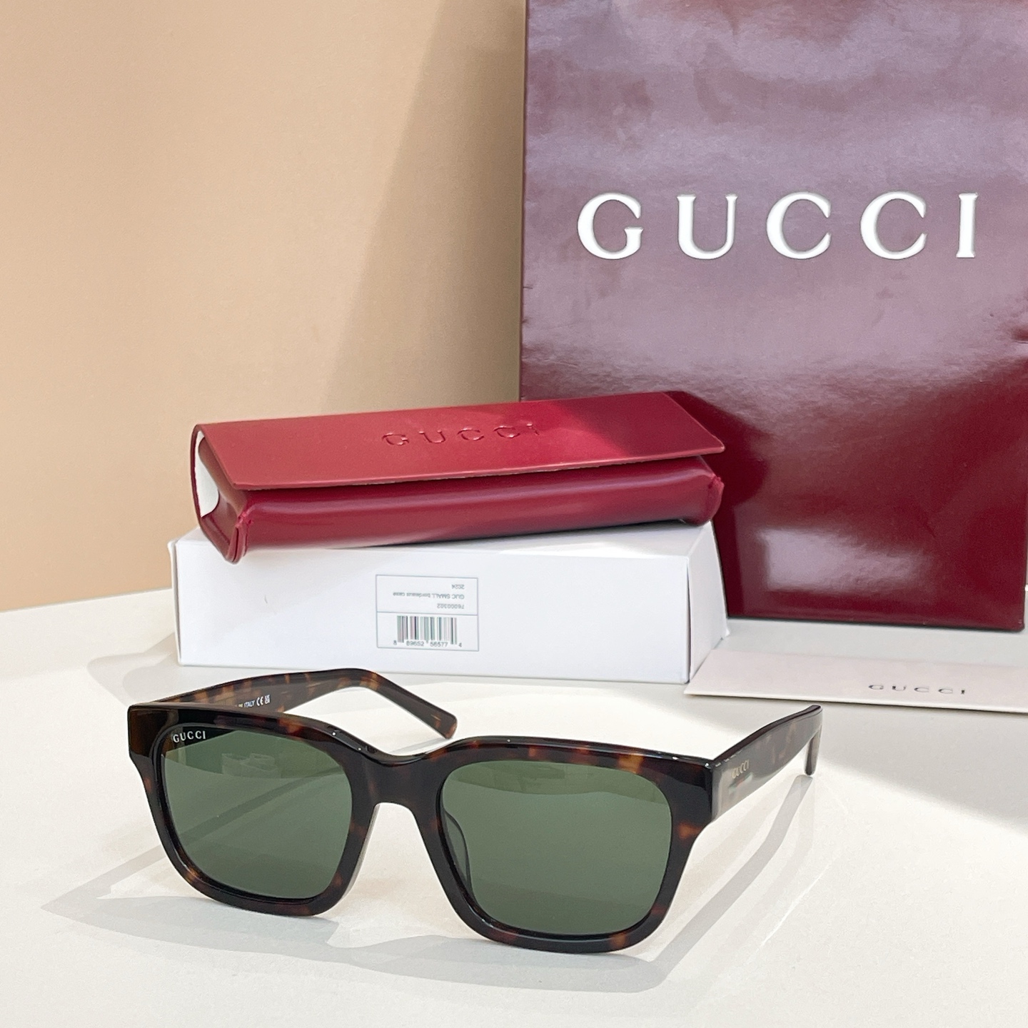 GUCC*🐝🐝🐝MODELGG1857S🐝🐝🐝SIZE52口21-145🐝🐝🐝