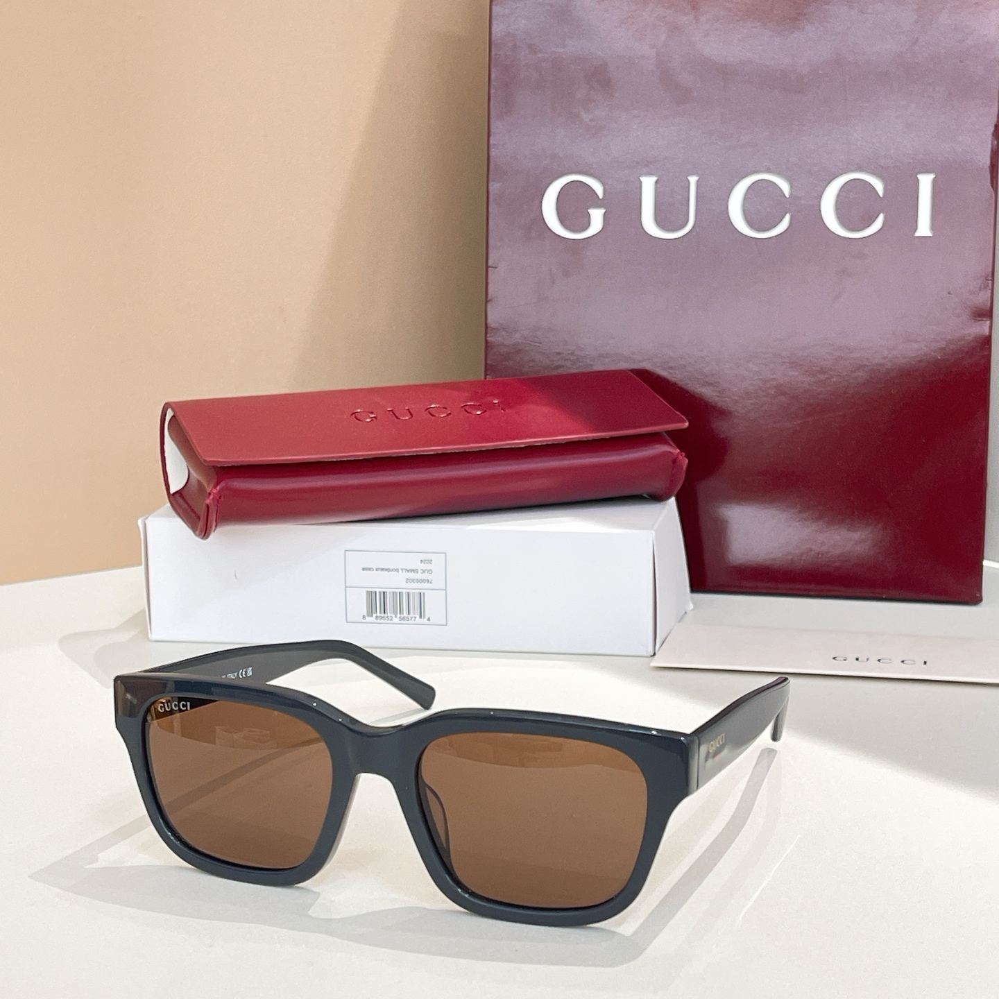 GUCC*🐝🐝🐝MODELGG1857S🐝🐝🐝SIZE52口21-145🐝🐝🐝