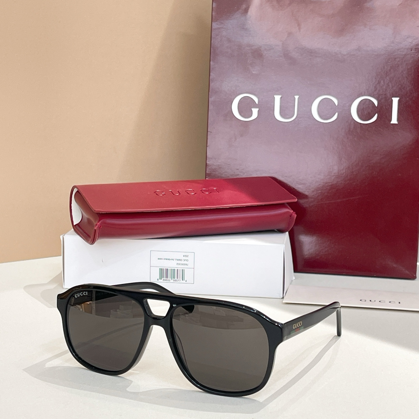 GUCC*🐝🐝🐝MODELGG1856S🐝🐝🐝SIZE57口15-145🐝🐝🐝