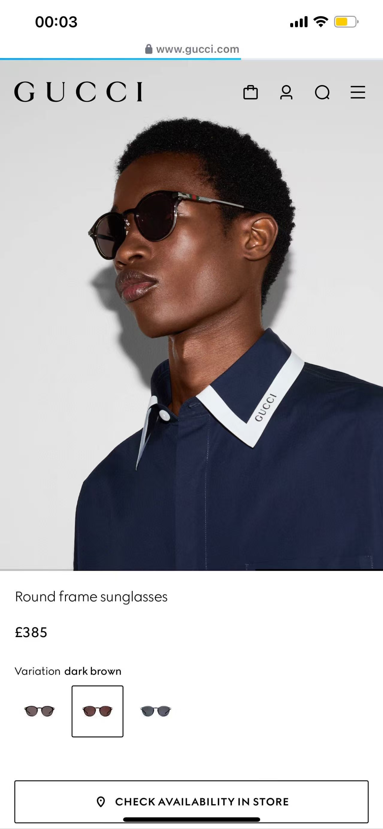 GUCC*🐝🐝🐝MODEL：GG1890S🐝🐝🐝SIZE：47口23-145🐝🐝🐝